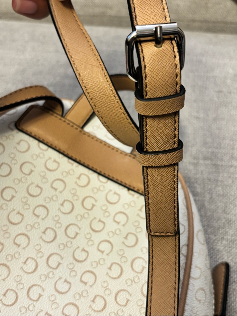 GUESS Manhattan Monogram Mini Backpack - Picture 11 of 11